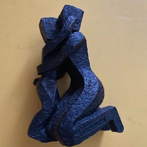 Collection Piece  Friendship Loving Arms #33002 Sculpture Hand Made Cubist Metal